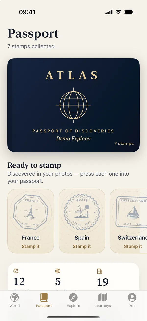 ATLAS: the passport